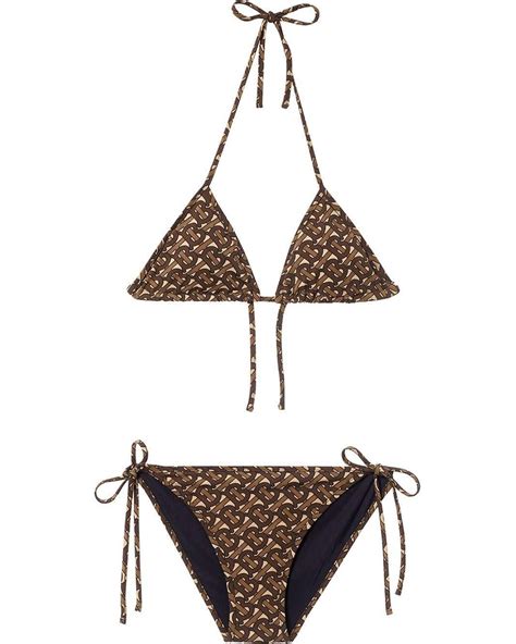 burberry swimsuits sale|Burberry monogram bikini.